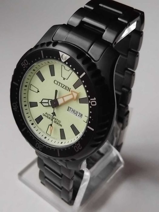 Акція!Новий Citizen Promaster Dive Automatic Calendar Black NY0155-58X