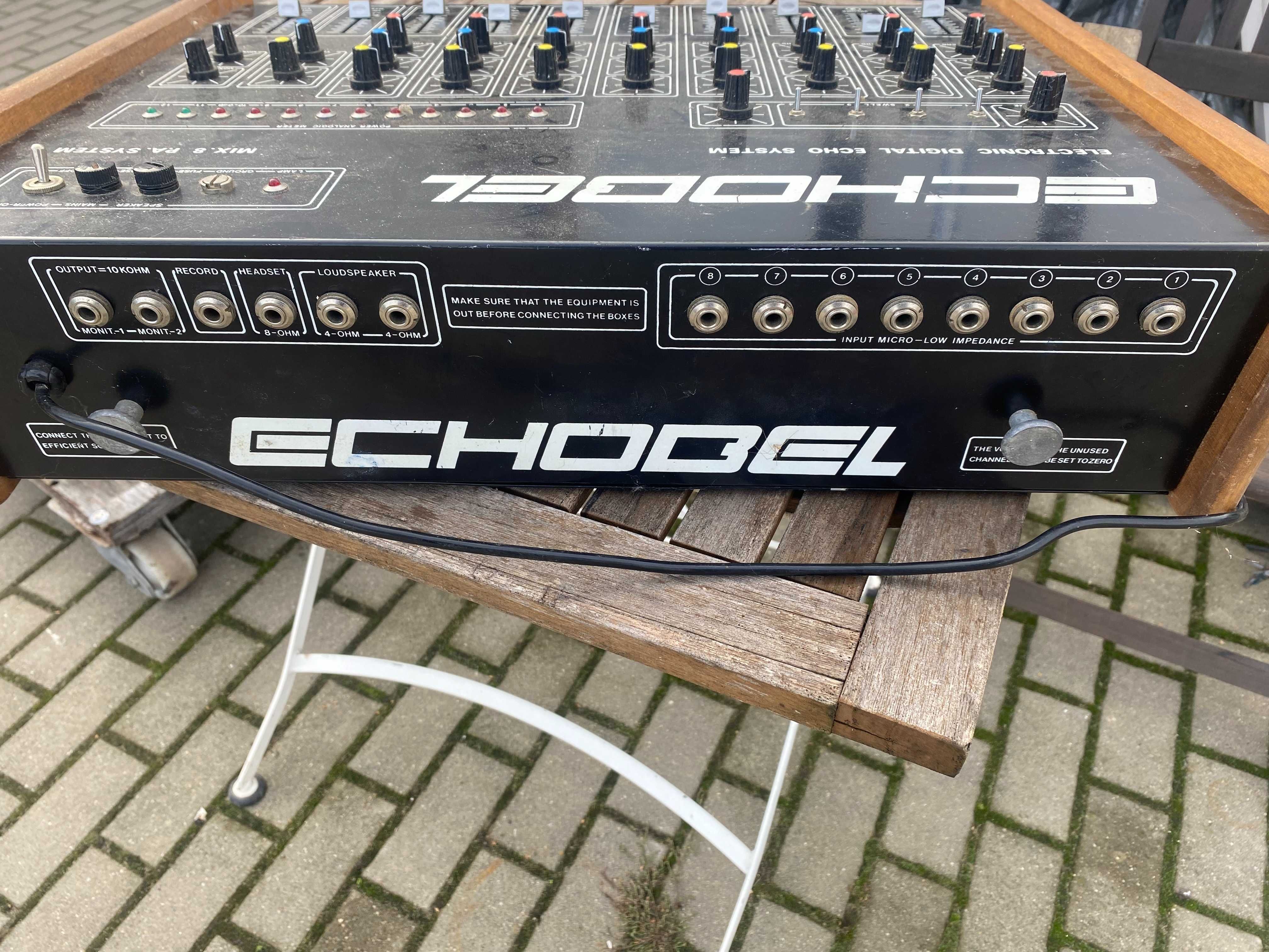 mixer echobel mix, 8 p,a.system vintage
