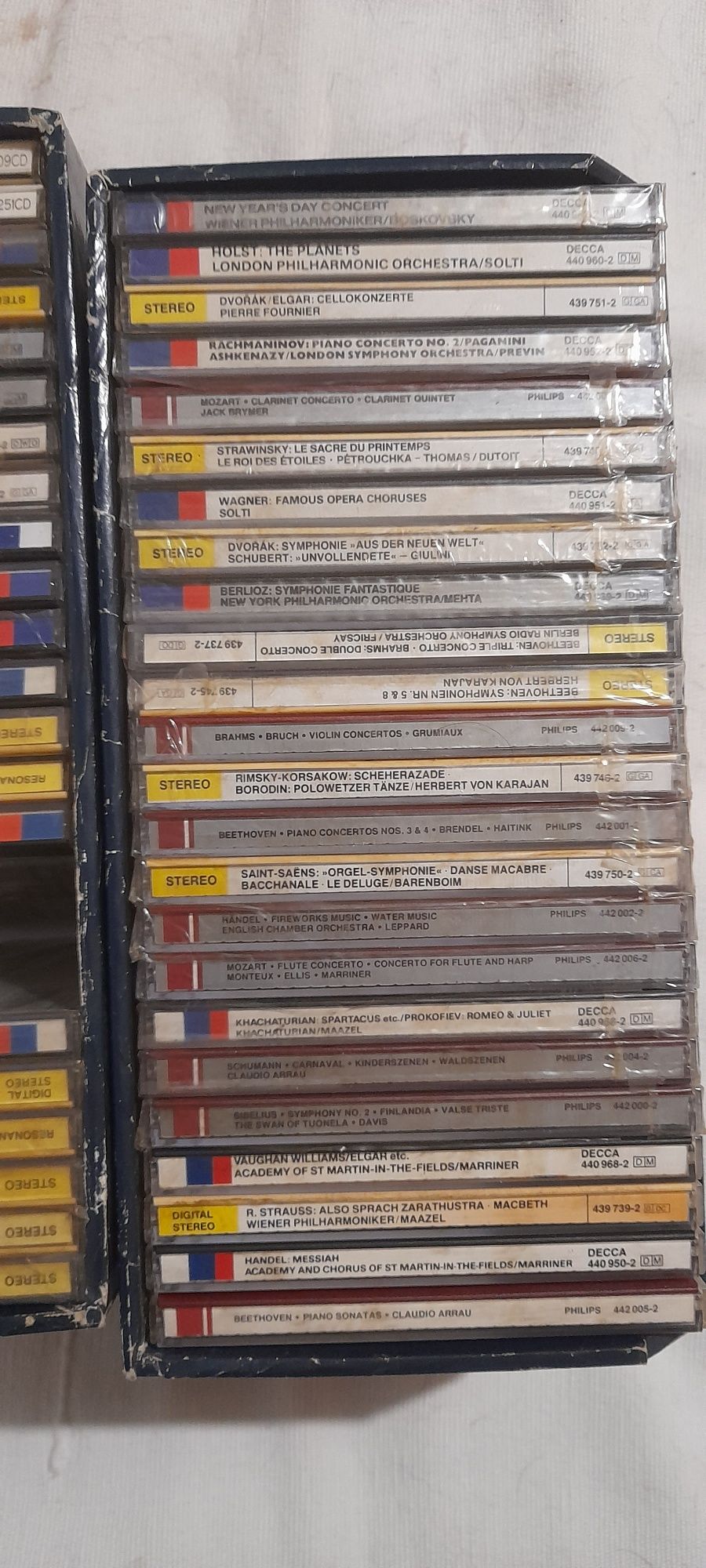 Coleção de cd's de música clássica