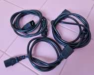 Przedłużacz- kabel zasilający 3 sztuki. (Komputer- drukarka)