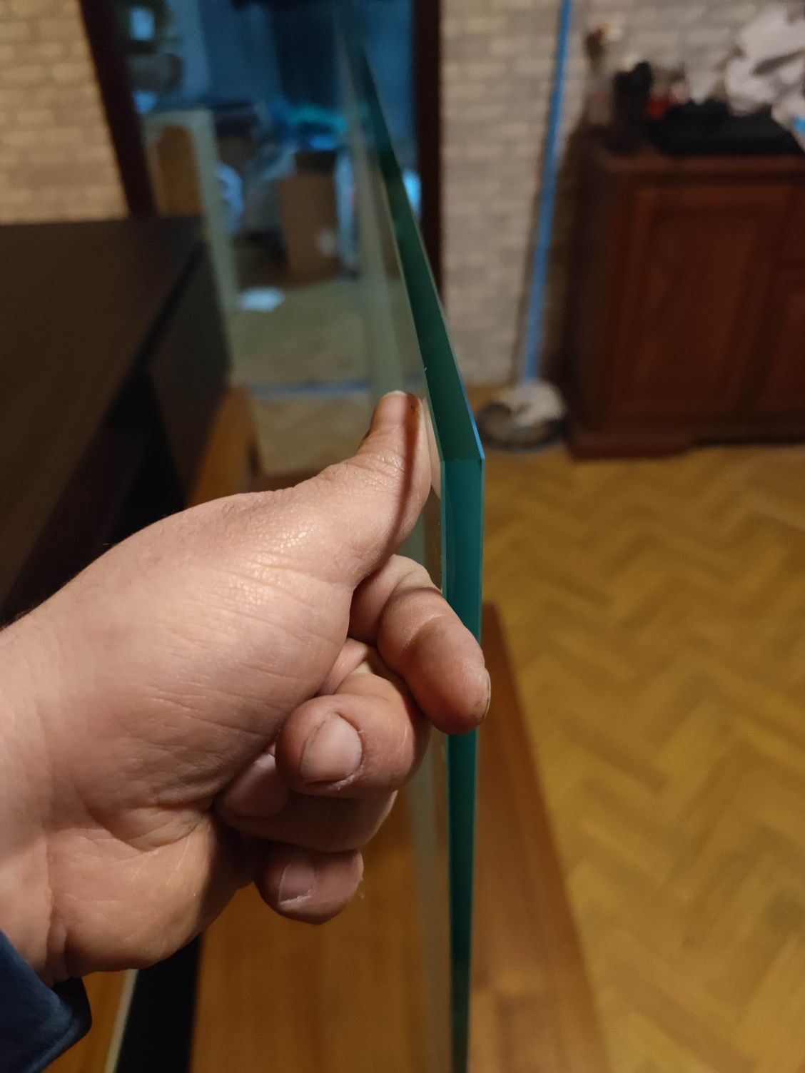 Mebel szafka RTV tv telewizor z forniru  solidna