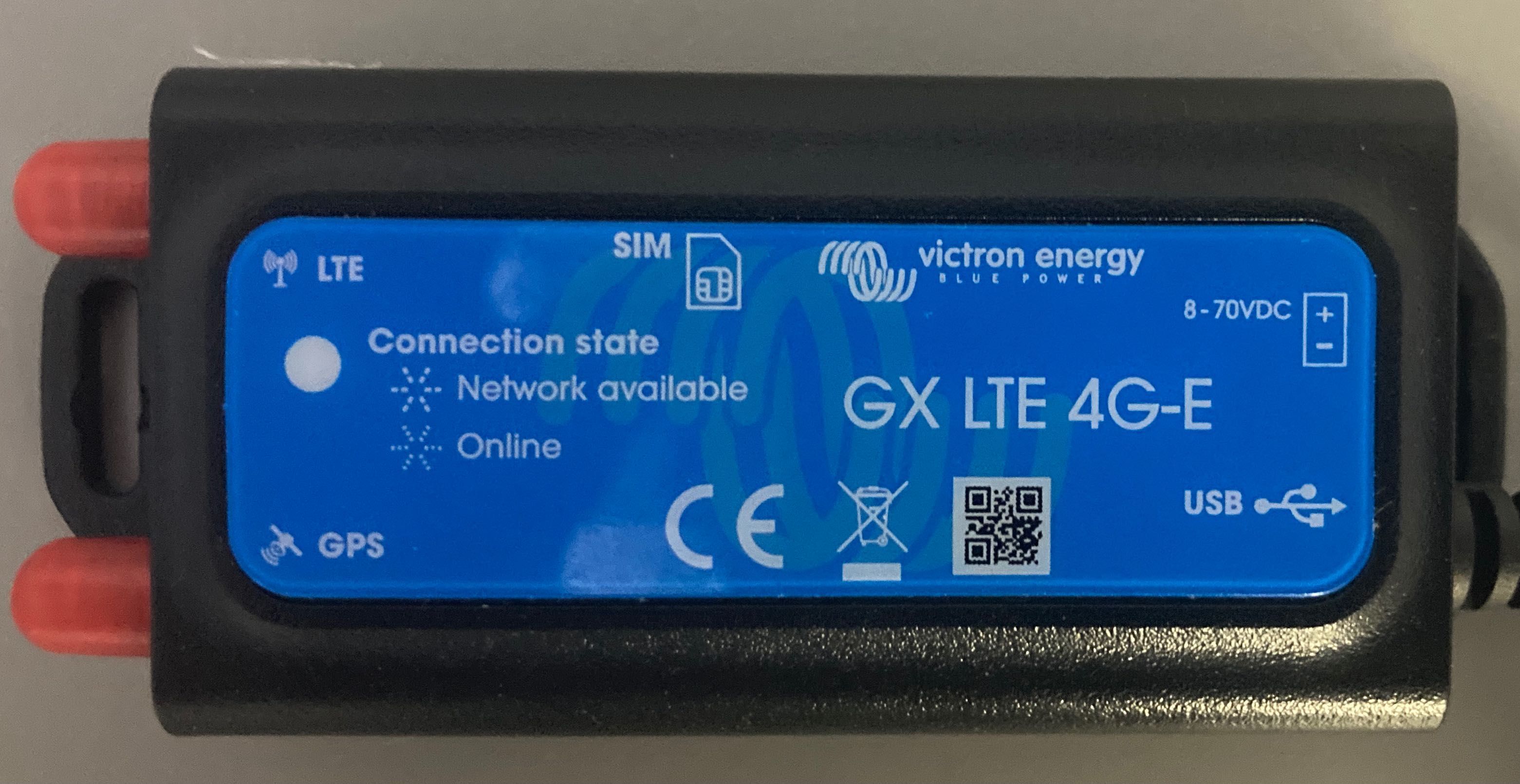 Victron GX LTE 4G - Modem i GPS do urządzeń GX
