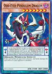 Karta Yugioh Odd-Eyes Pendulum Dragon HOLO
