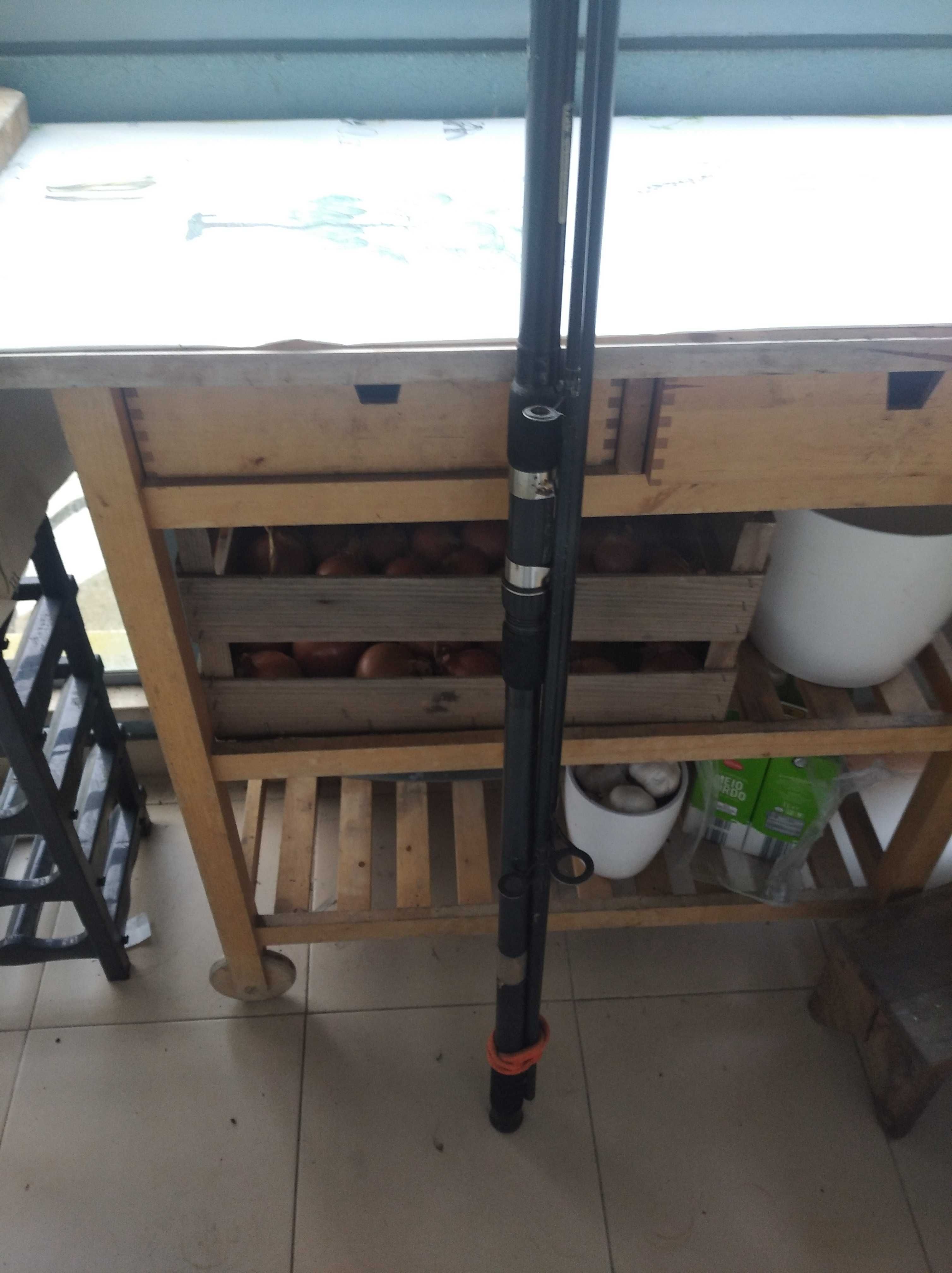 Canas de pesca e carretos