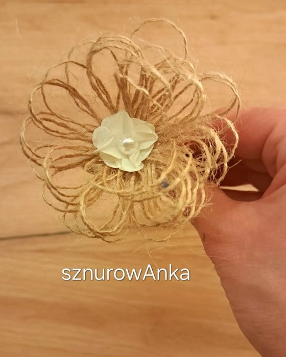 Komplet 6 obrączek do serwetek w stylu boho