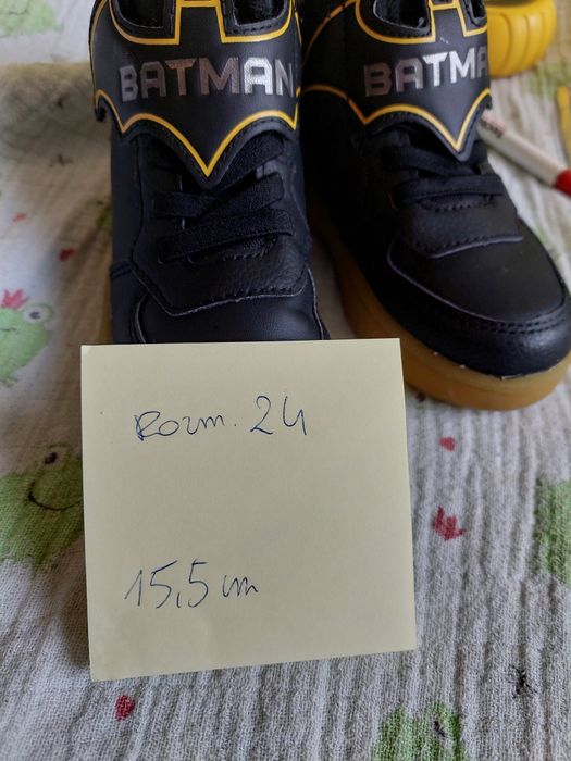 Buty lekko ocieplane H&M batman rozm. 24