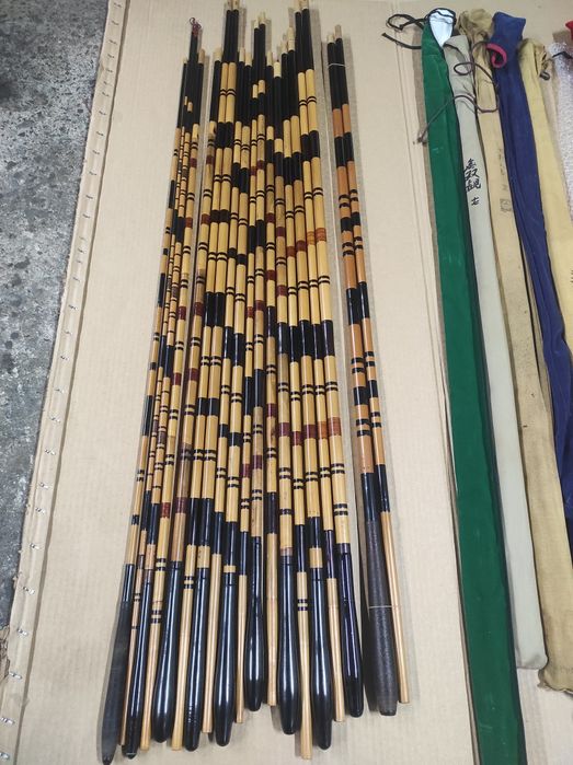 Продам бамбукові вудочки ручної роботи,  Японія. Стиль лову Херабуна.