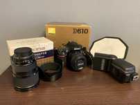 Nikon D610 zestaw