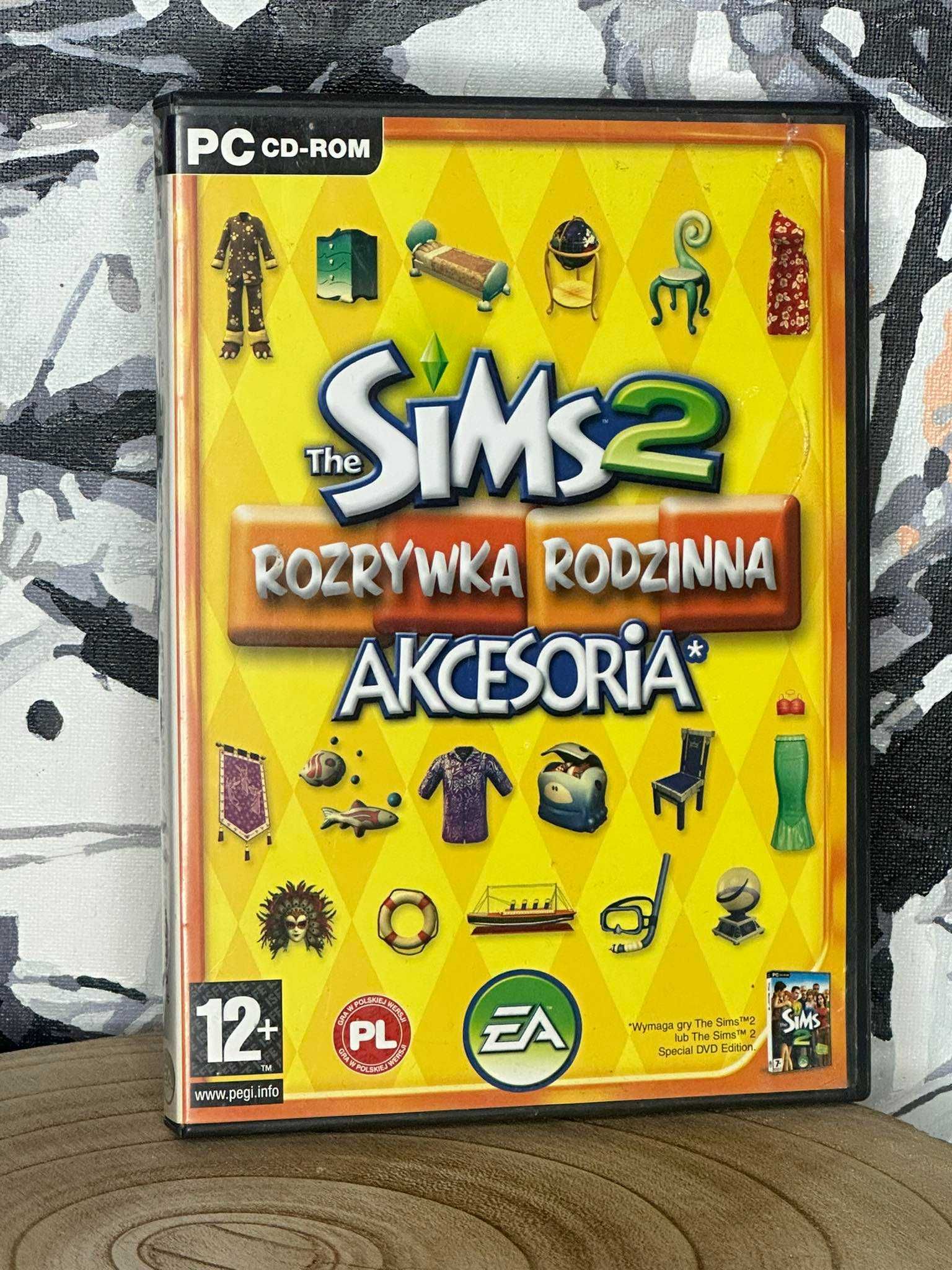 The Sims 2 Rozrywka Rodzinna akcesoria PC PL - simsy