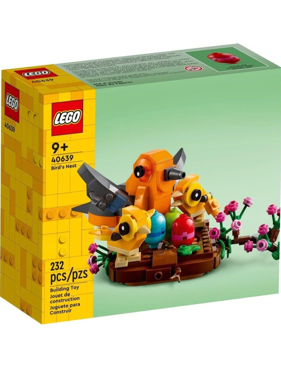 Klocki LEGO kwiaty Róże 10328 plus gniazdo ptasie 40639