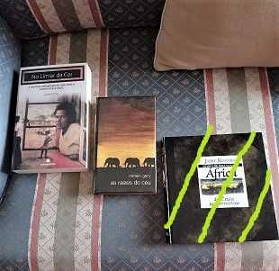 Conjunto de 2 livros abordando assuntos diferentes/grande significado