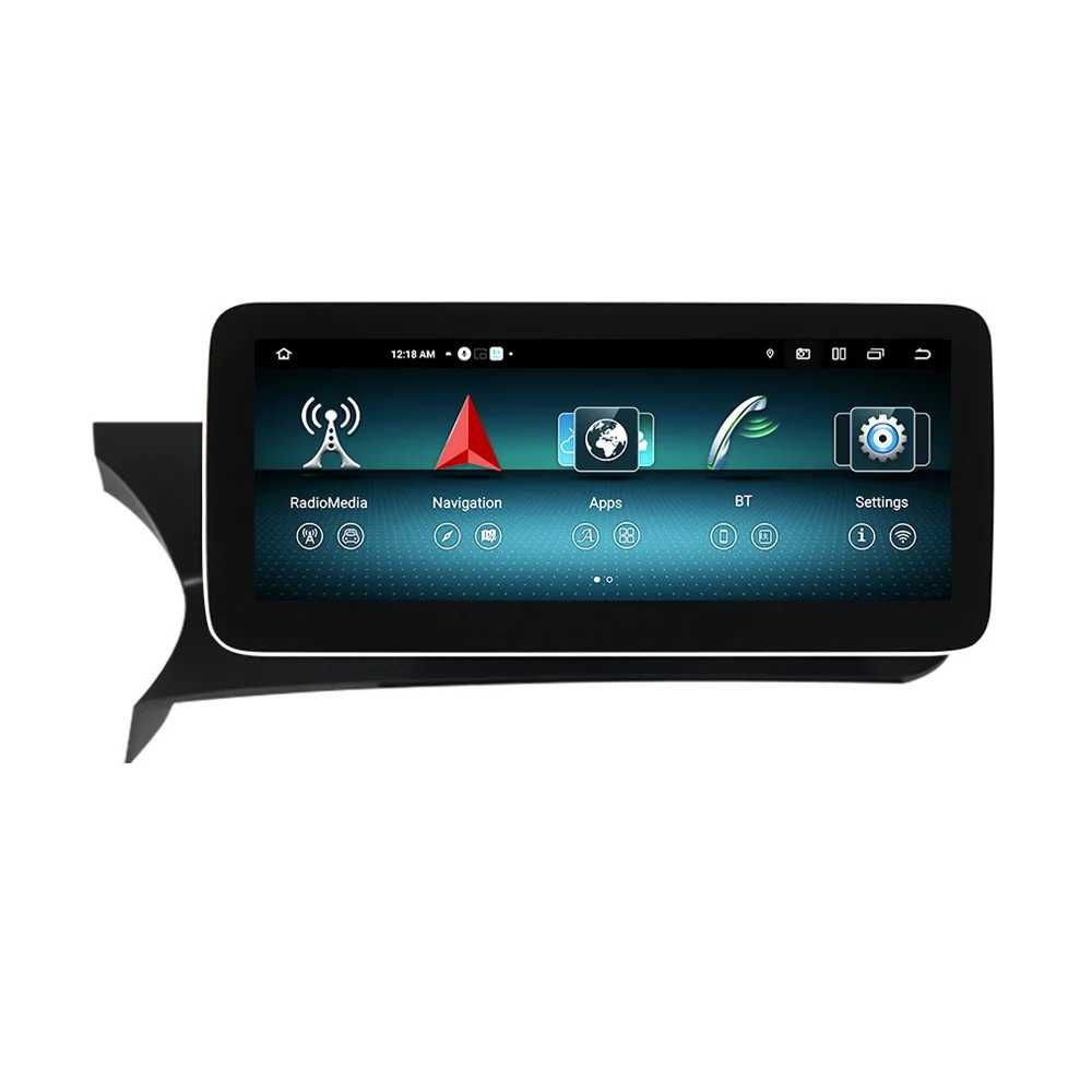 Radio Android 13 Mercedes klasa C W204 S204 gps wifi NTG 4GB