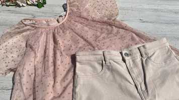 Bluzka i spodnie H&M dla dziewczynki 12-14 lat