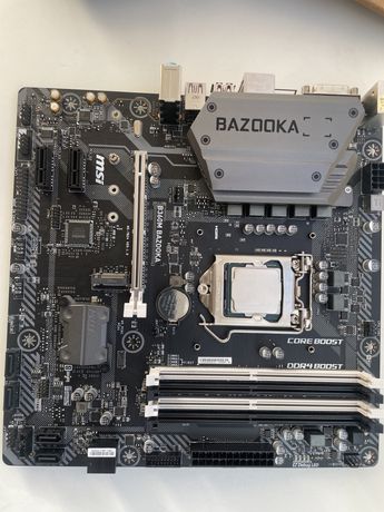 MSI B360M BAZOOKA + Intel i5 8400