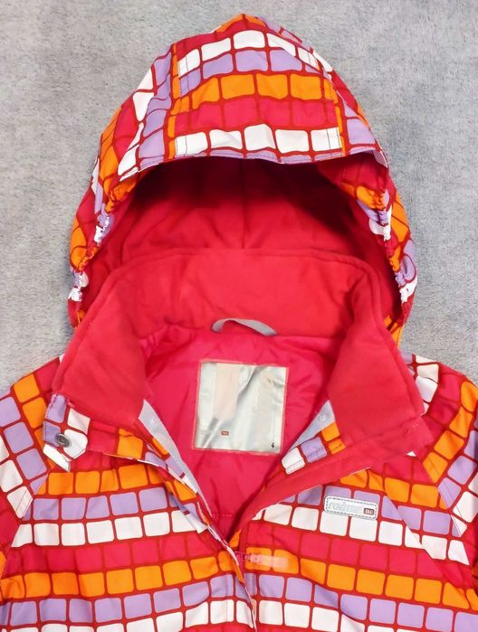 Kurtka zimowa z odpinanym kapturem Reima Tec Finland EU 152 kolorowa