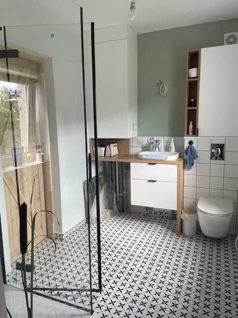 Fasty – połowa domu 50 m², po remoncie, 3 pokoje