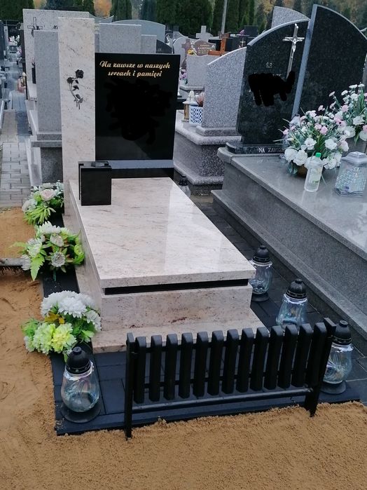 Nagrobki piwniczne, ziemne gotowe wzory oraz na zamówienie.