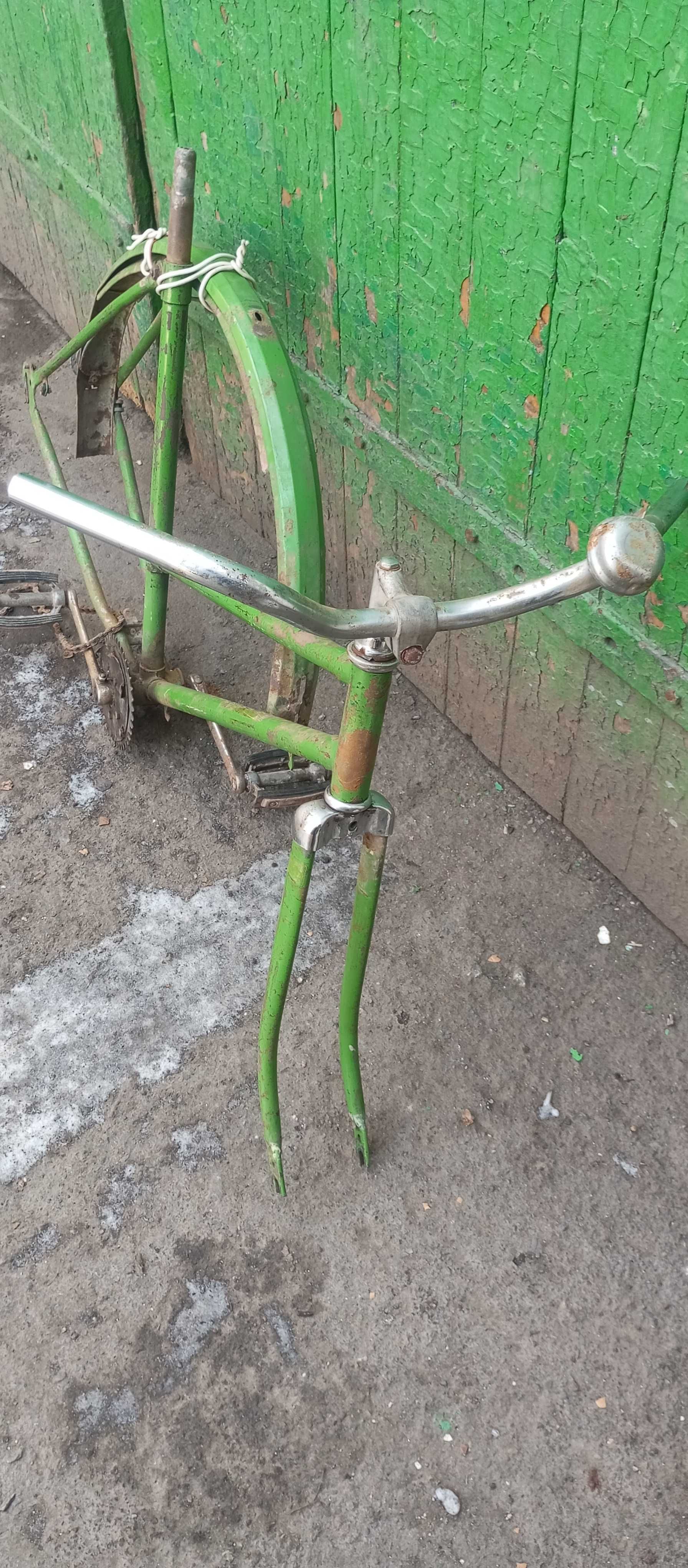 Редкий велосипед СССР без колёс.
