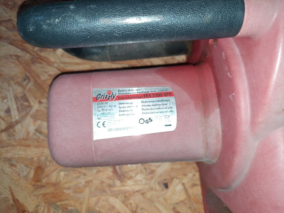 Pilarka elektryczna, piła łańcuchowa grizzly eks 2200 qt