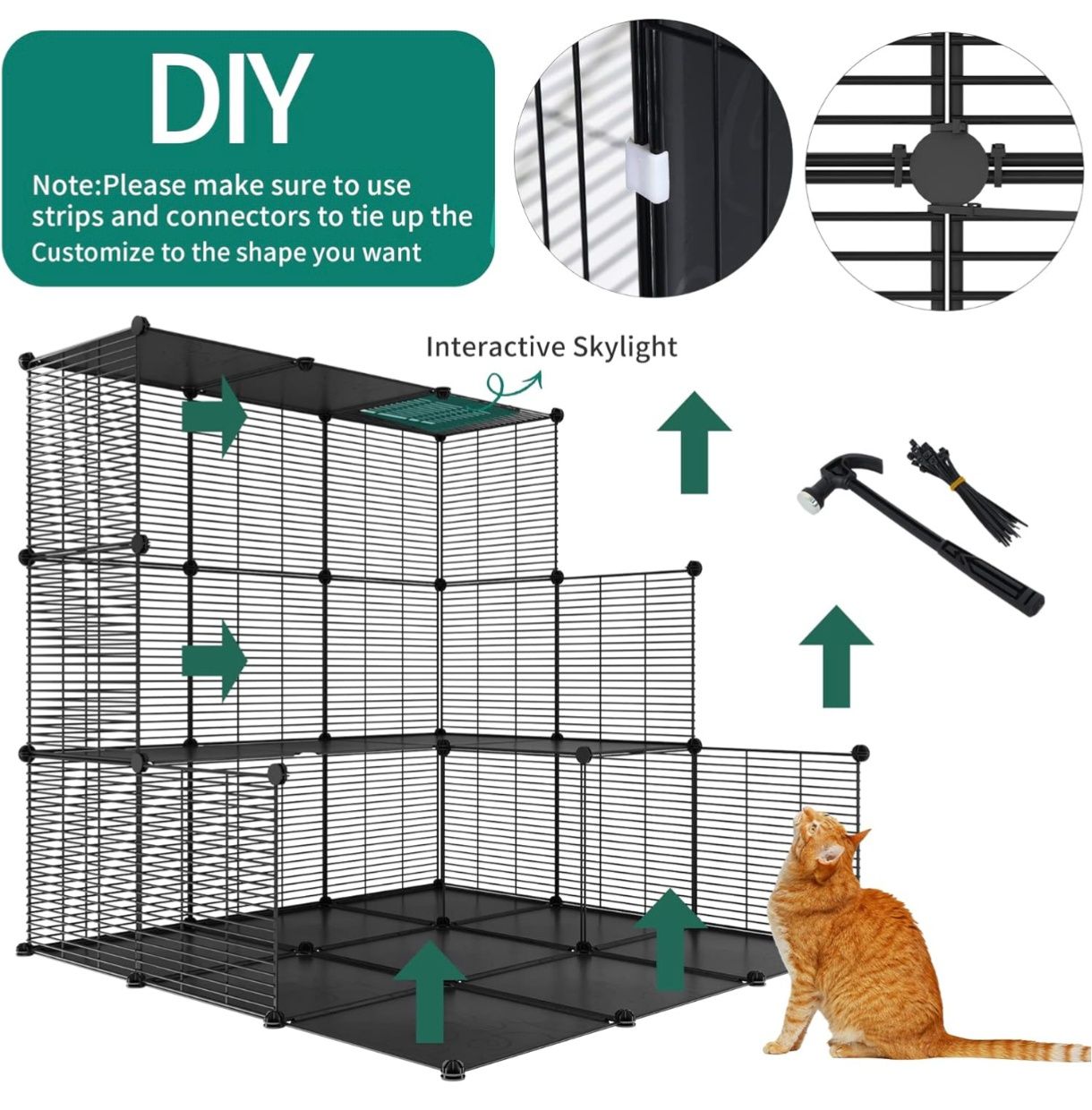 Gaiola para gatos/furões