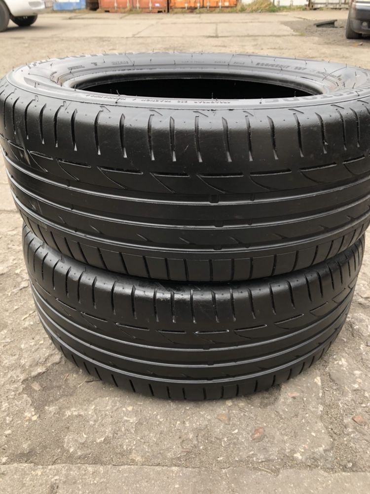 Opony używane Bridgestone 235/55r17 99Y Potenza S001 OA Dot0413 - 2szt