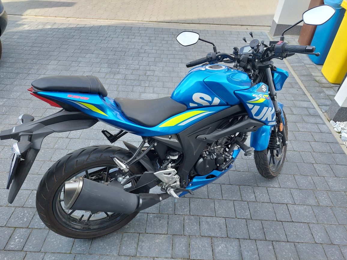 Suzuki GSX-S 125, salon PL, niski przebieg, bezupadkowy, 1 właściciel