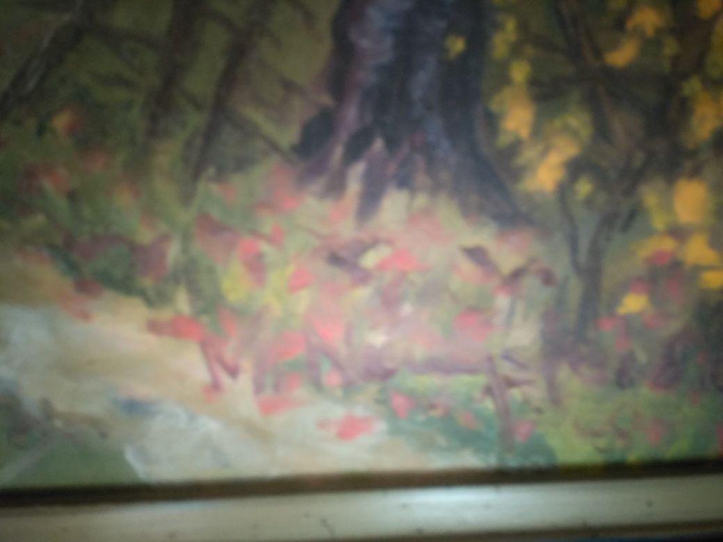 Obraz olejny Górska chata
