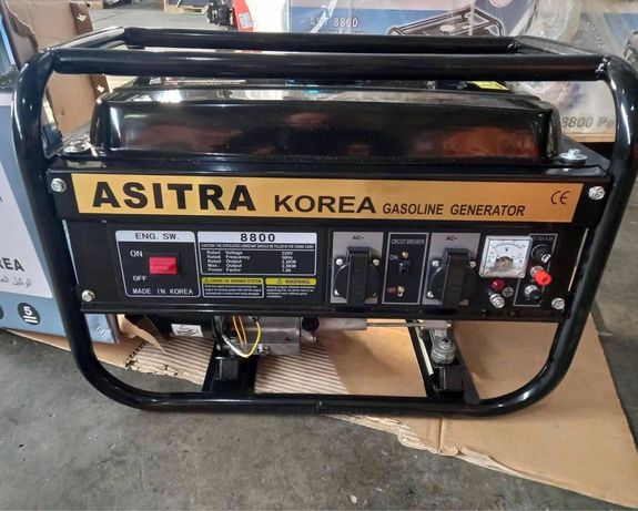 Генератор бензиновый Asitra 8800 2,5 кВ с ручным стартом