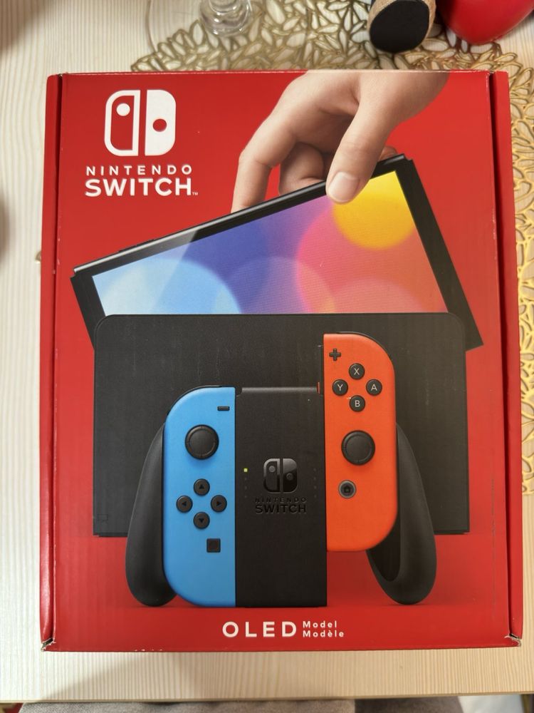 nintendo switch oled+256+ігри