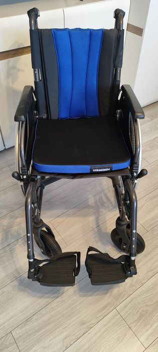 Wózek inwalidzki aluminiowy vermeiren jak nowy