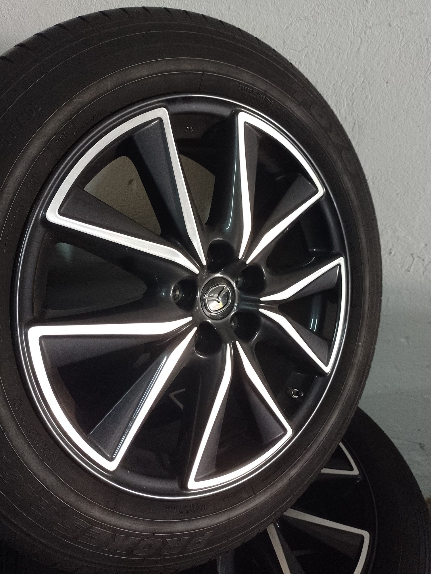 Oryginalne alufelgi 19" mazda ,koła 5x114,3