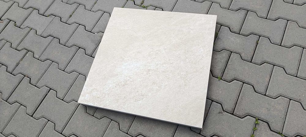 Płyty tarasowe chodnikowe Płytki balkonowe Quarzo Cream 60x60x2 cm