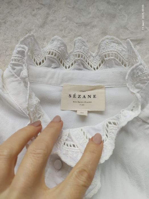 Шовкова блуза Sezane