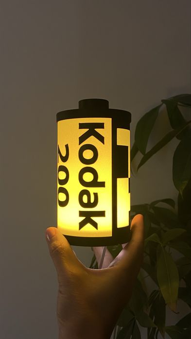 Candeeiro Rolo Kodak