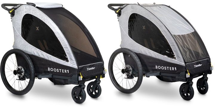 X-lander Booster 1 PRO RUN - wielofunkcyjna przyczepka rowerowa,