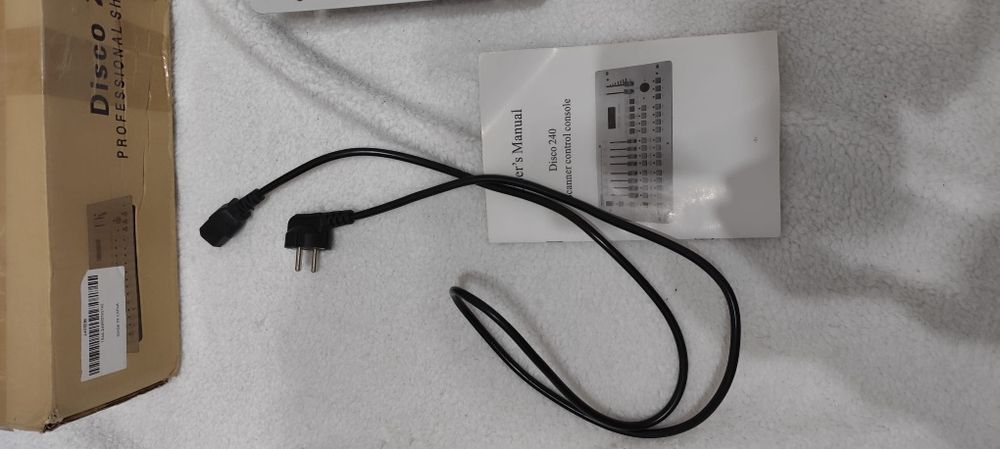 Controlar disco 240 DMX 512