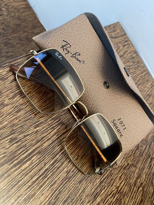 Ray Ban óculos de sol 1971 Square