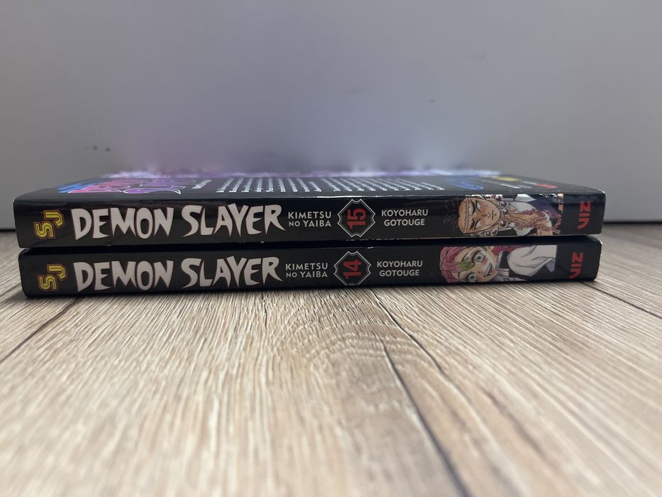 Manga Demon slayer (kimetsu no yaiba) tomy 14-15 Po angielsku