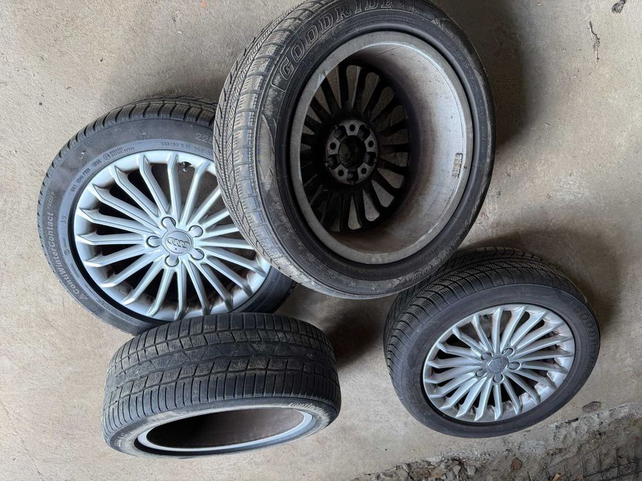 Koła Opony Alufelgi 225/50r17 94H 5x112 ET46 Zimówki Audi a3 a4 a5