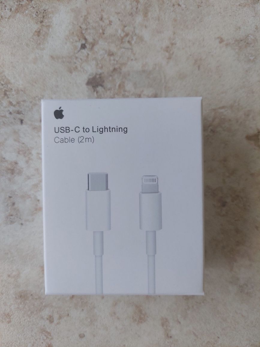 Кабель Apple USB-C to Lightning Cable 2м (MKQ42ZM/A)