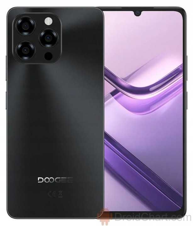 Smartfon DOOGEE Note 58 Pro 8+24GB/256GB NFC 4G 6250mAh Czarny