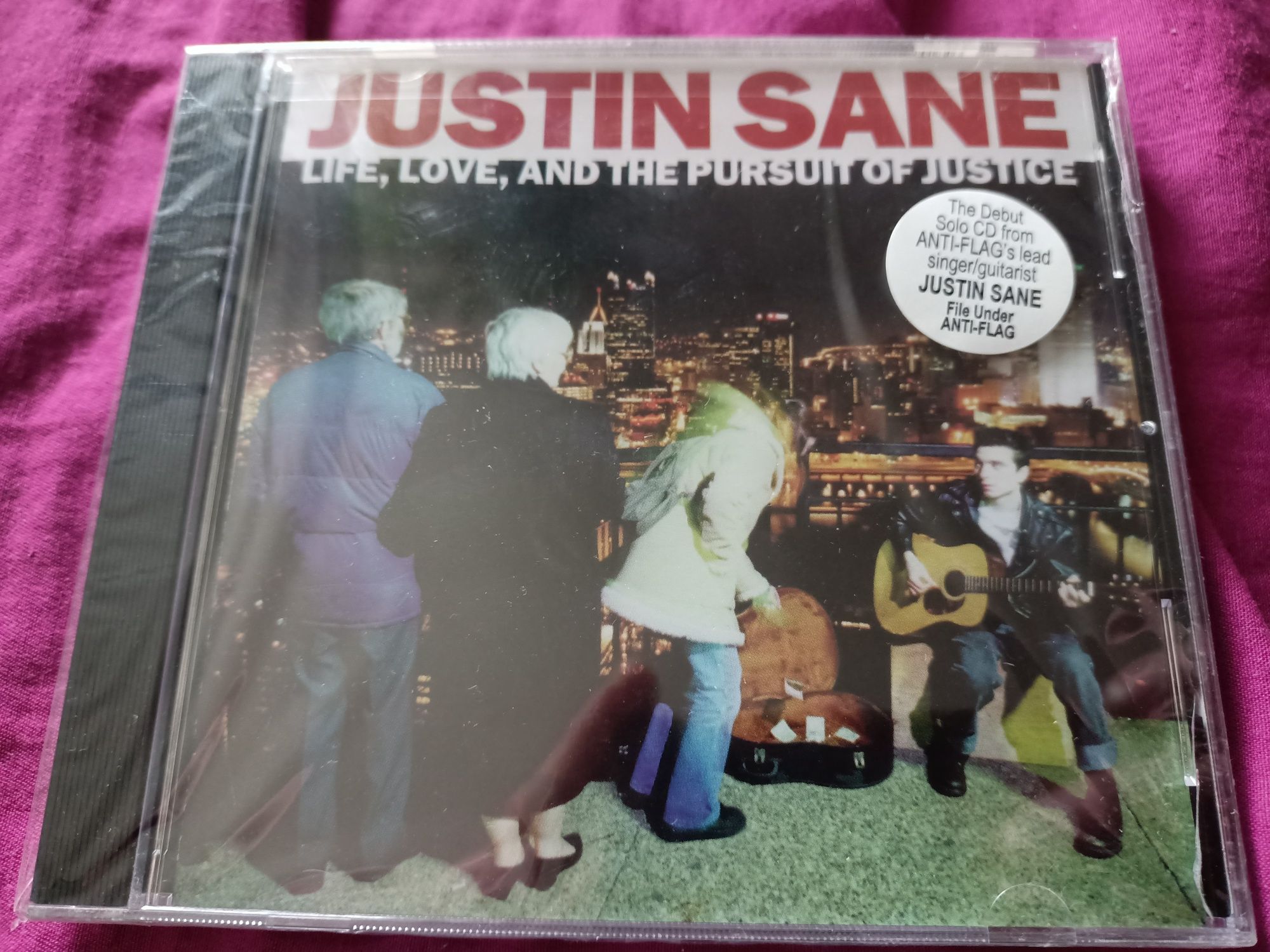 Justin Sane - Life, Love, And The Pursuit Of Justice (nowa w folii)
