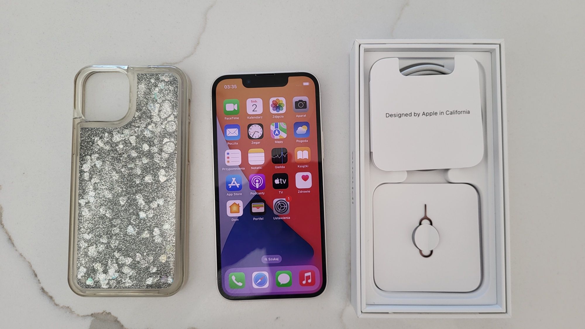 Iphone 13 mini, starlight, white, biały. Idealny, bateria 97%! 128gb