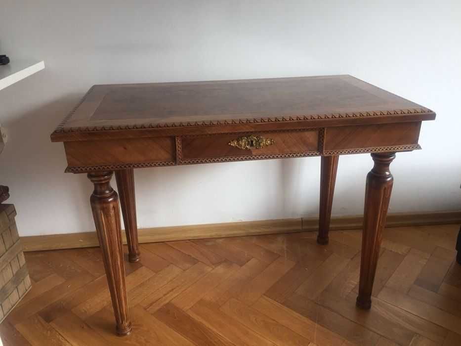 sekretarzyk biurko ława stół toaletka konsola z drewna
