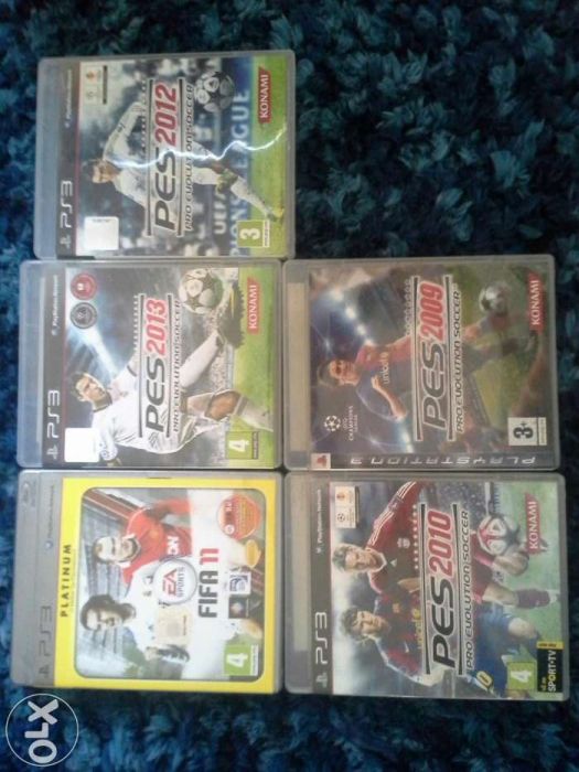 Vários jogos de futebol PS3