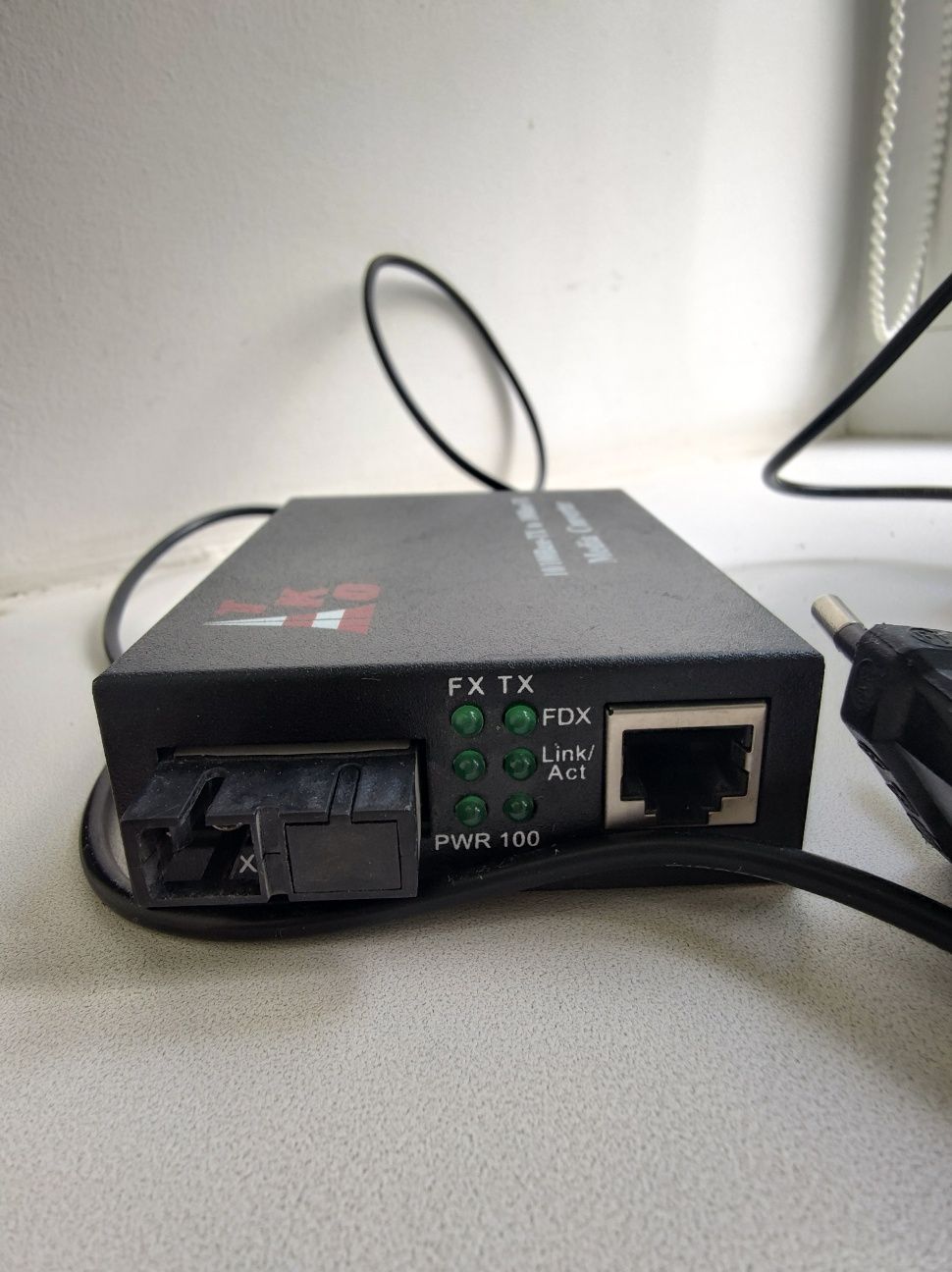 Ethernet Media Converter TKO-WS02-20