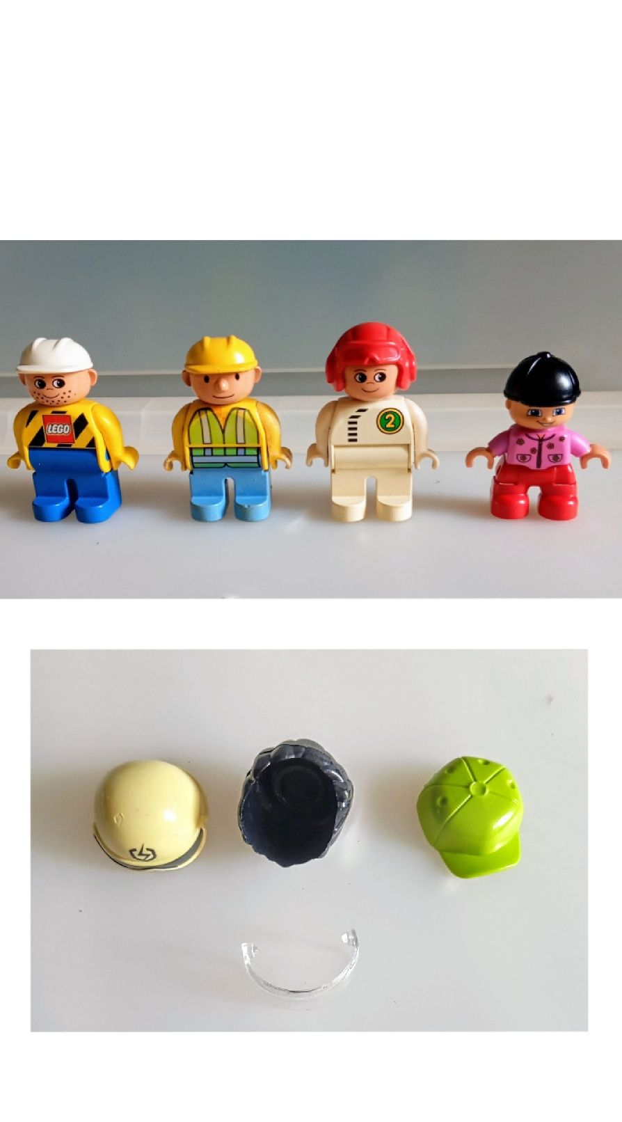 Lego Duplo várias peças antigas veja fotos,tudo 60€.