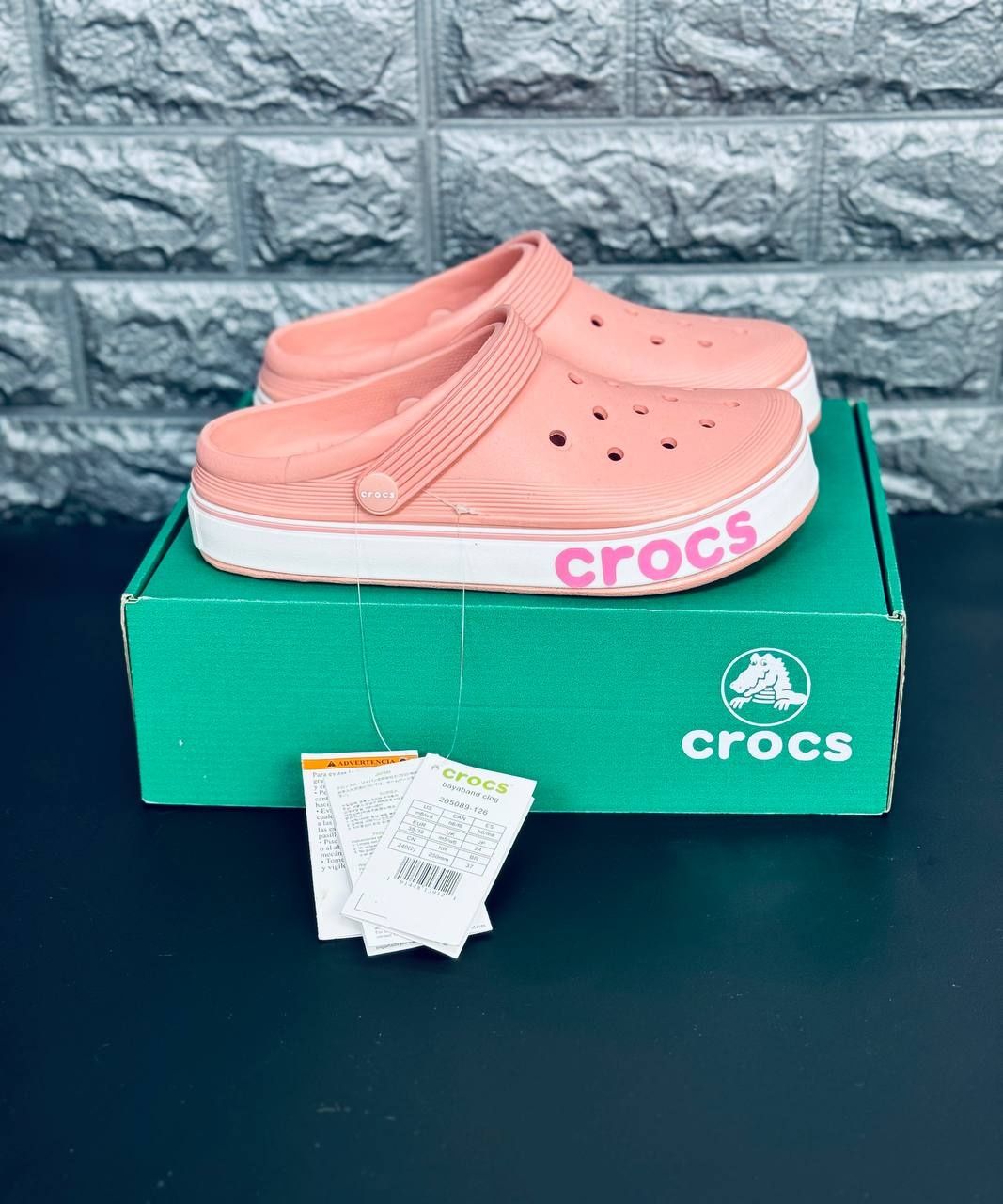 Женские Шлепанцы Crocs Розовые Летние Шлепанцы Кроксы Жіночі Крокси