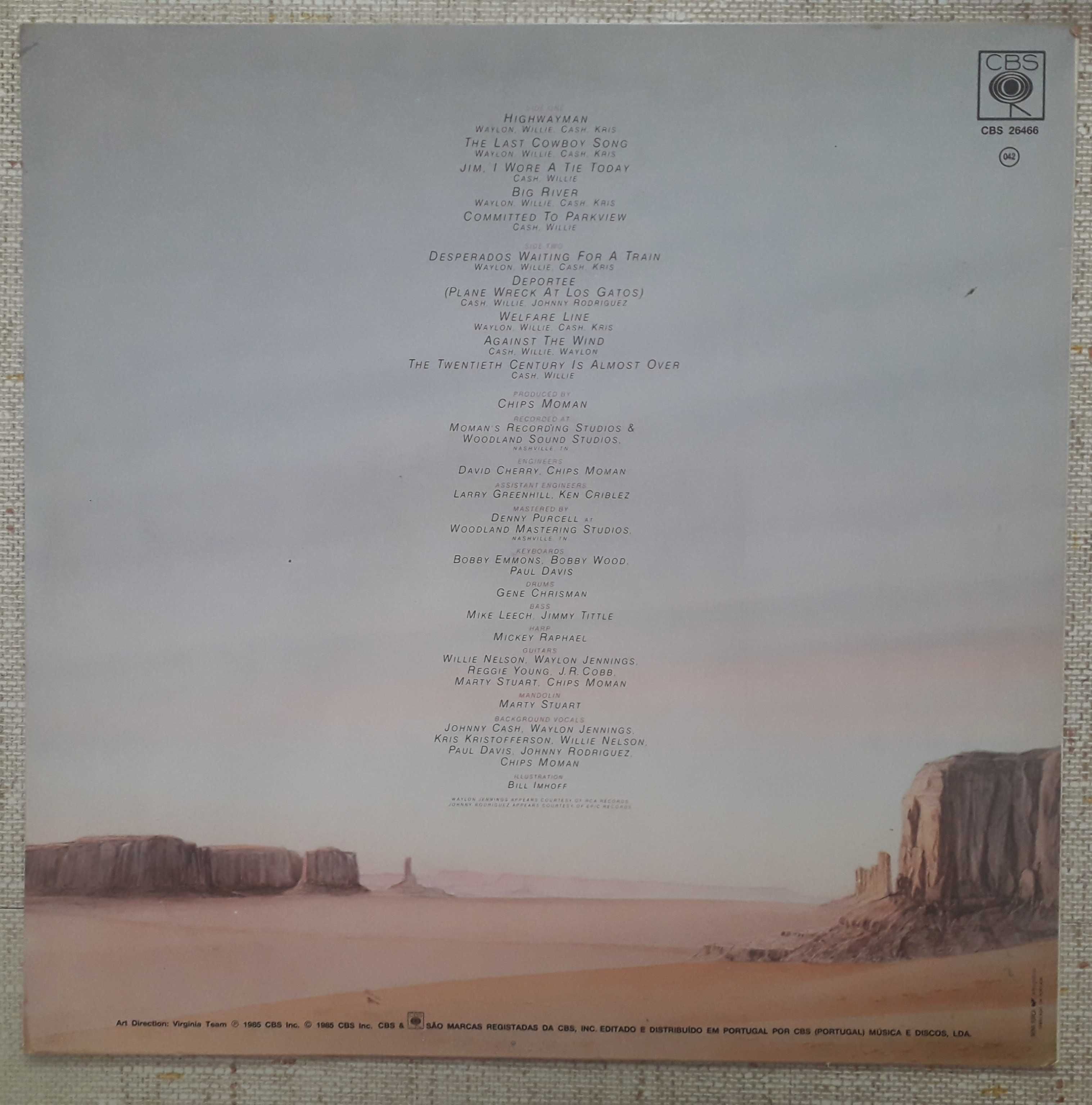 "Highwayman" disco de vinil