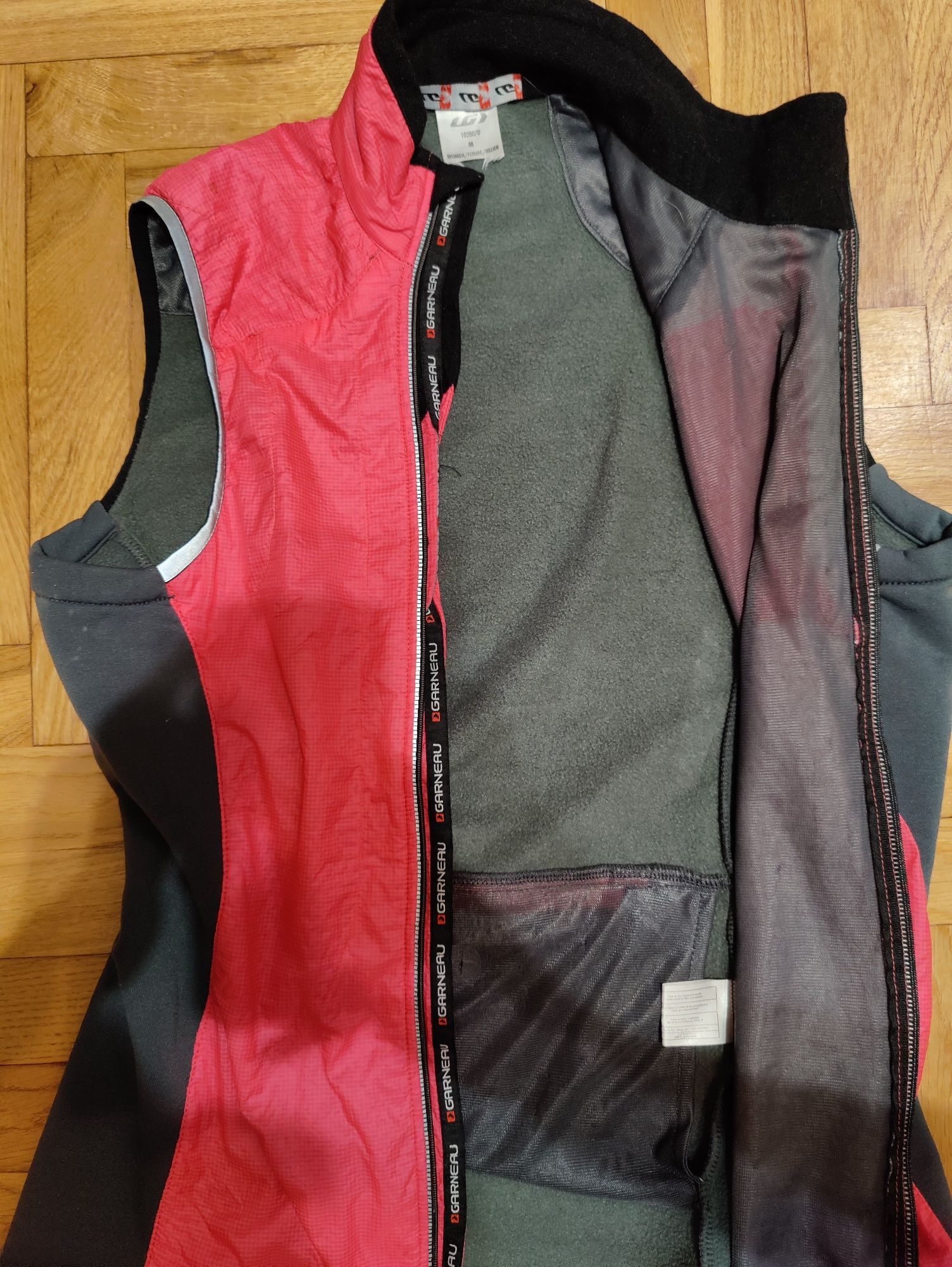 Garneau Polartec Vest kamizelka kolarska M damska primaloft Nordic ski